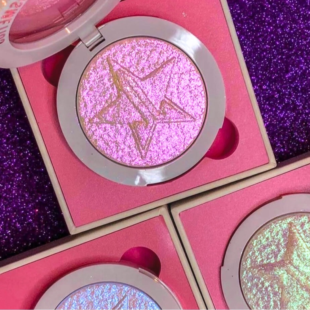 Jeffree Star | ‘Lick My Glit’ Extreme Frost Highlighter | NiB pink duochrome - Picture 7 of 16